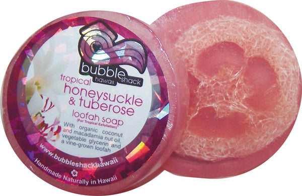 Tropical Honeysuckle & Tuberose Loofah Soap